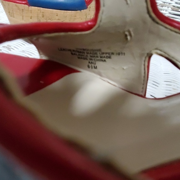 Nine West wedges size 6 1/2M - Picture 5 of 6